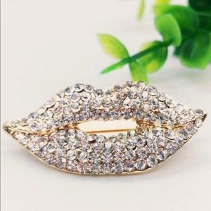 Rhinestone Brooch